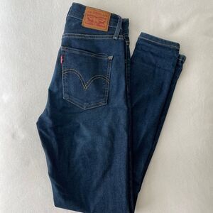 Levi's Mile High Skinny Dark Wash size 25